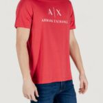 T-shirt Armani Exchange  Rosso - Foto 3