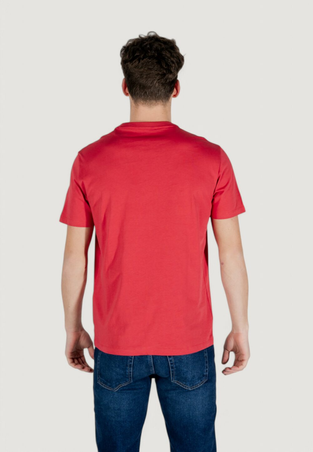 T-shirt Armani Exchange  Rosso - Foto 4