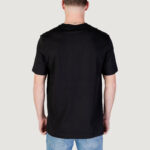 T-shirt Boss Te_logotexture 10262528 01 Nero - Foto 4