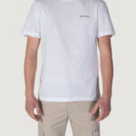 T-shirt Calvin Klein CP-LINEAR BOX LOGO Bianco - Foto 1