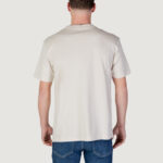 T-shirt Calvin Klein Jeans SHINY MONOLOGO TEE Beige chiaro - Foto 3