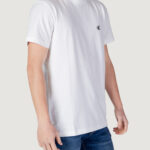 T-shirt Calvin Klein Jeans HEAVY REGULAR TEE Bianco - Foto 3