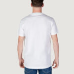 T-shirt Calvin Klein Jeans HEAVY REGULAR TEE Bianco - Foto 4