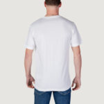 T-shirt Calvin Klein Jeans MINIMAL LOGO TEE Bianco - Foto 4