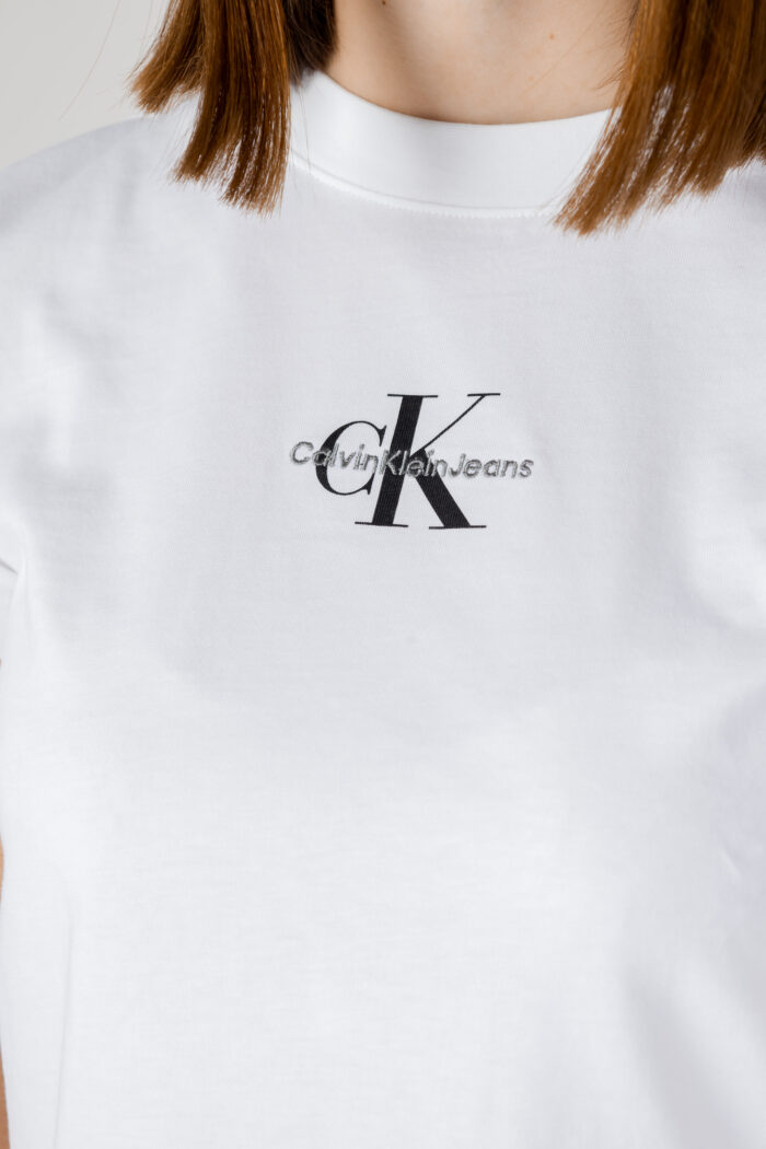 T-shirt Calvin Klein MONOLOGO BABY Bianco – Nero – J20J223113