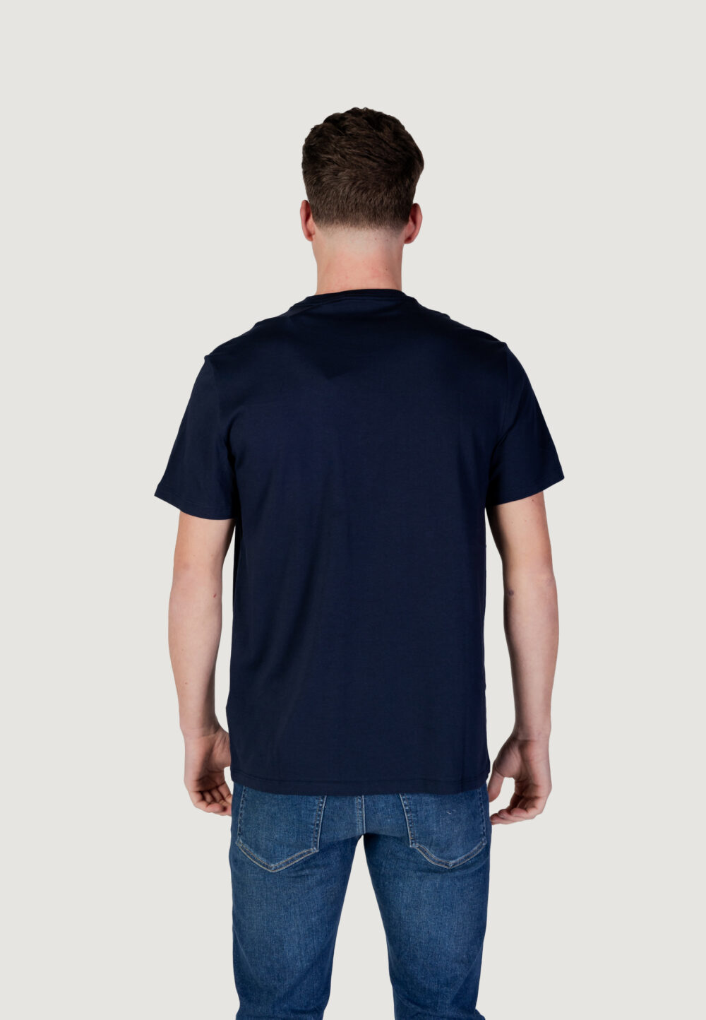 T-shirt Calvin Klein Jeans SS HERO MONOGRAM TEE Blue scuro - Foto 4