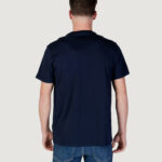 T-shirt Calvin Klein Jeans SS HERO MONOGRAM TEE Blue scuro - Foto 4