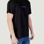 T-shirt Calvin Klein Jeans MINIMAL LOGO TEE Nero - Foto 3