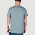 T-shirt Calvin Klein Jeans MONOLOGO TEE Verde - Foto 4