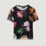 T-shirt Desigual TS_DES MOINES Nero - Foto 4