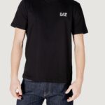 T-shirt EA7  Black Silver - Foto 1