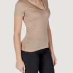 T-shirt Guess VN SS LIGHT BASIC Beige scuro - Foto 3