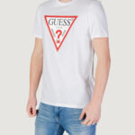 T-shirt Guess CN SS ORIGINAL LOGO Bianco - Foto 1