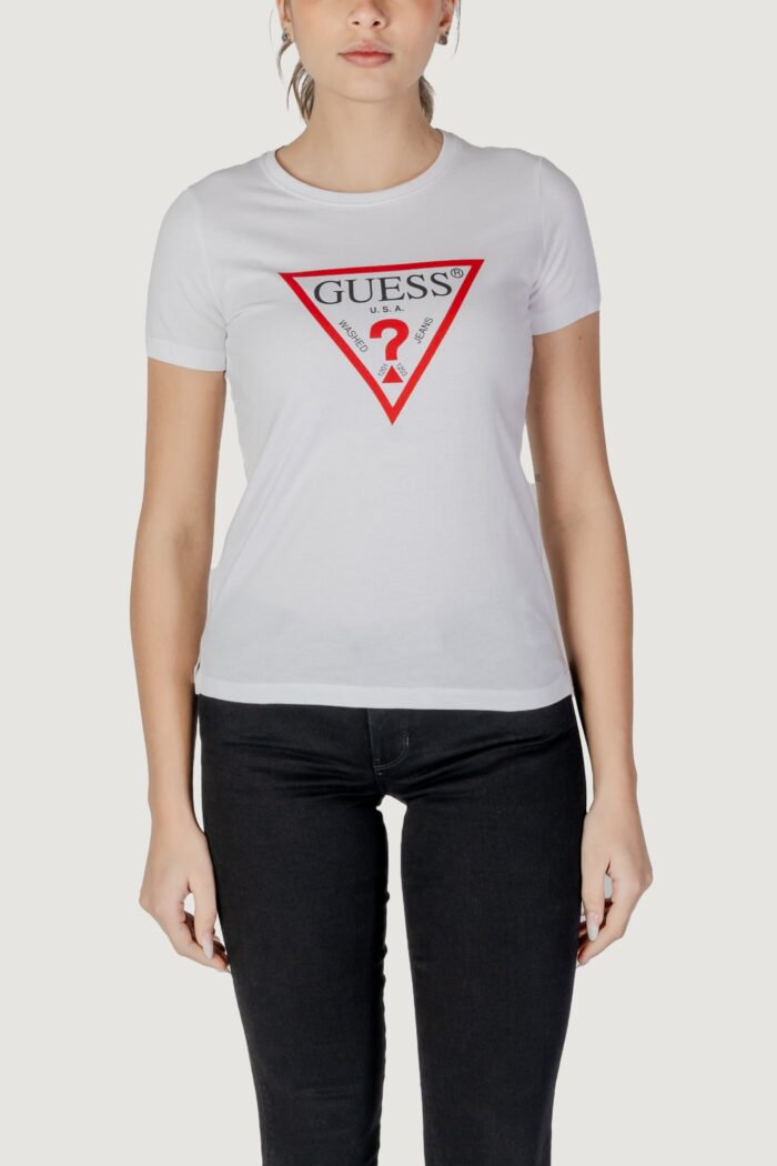 T-shirt Guess SS CN ORIGINAL TEE Bianco – W1YI1B I3Z14