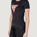 T-shirt Guess SS CN ORIGINAL TEE Nero - Foto 3