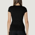 T-shirt Guess SS TRIANGLE OMBRE R3 Nero - Foto 4