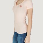 T-shirt Guess VN MINI TRIANGLE Rosa Antico - Foto 2