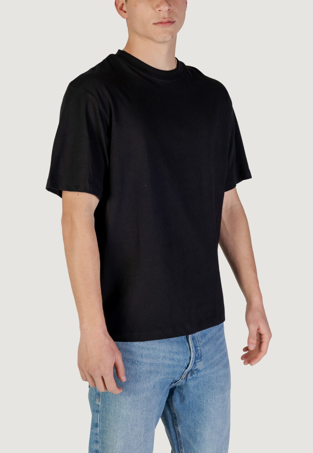 T-shirt Jack Jones JEBRADLEY TEE SS O-NECK NOOS Nero - Foto 3