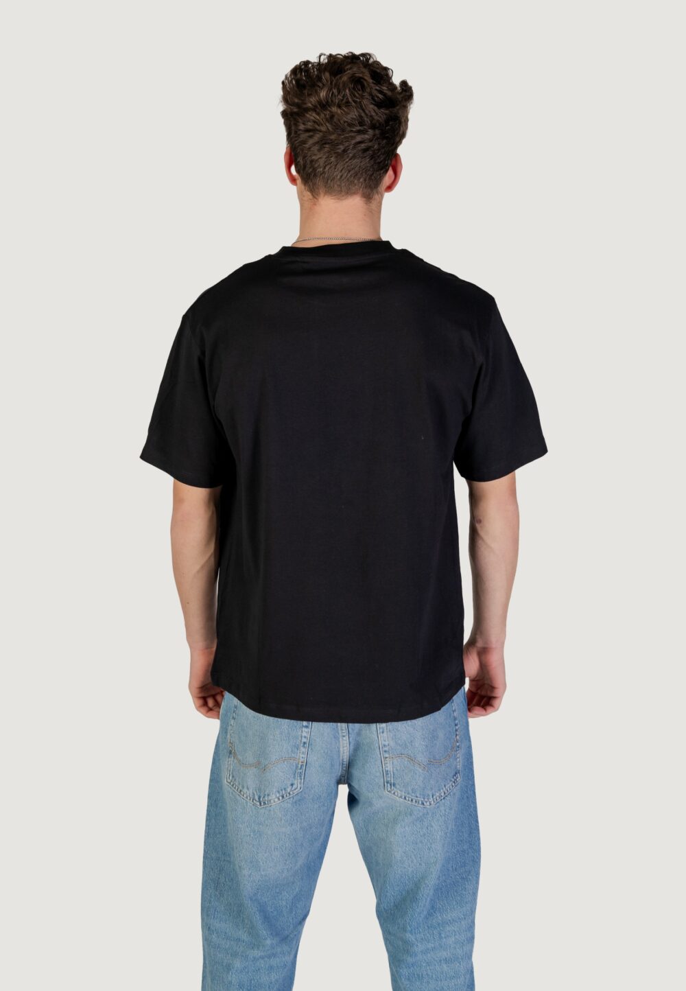 T-shirt Jack Jones JEBRADLEY TEE SS O-NECK NOOS Nero - Foto 4