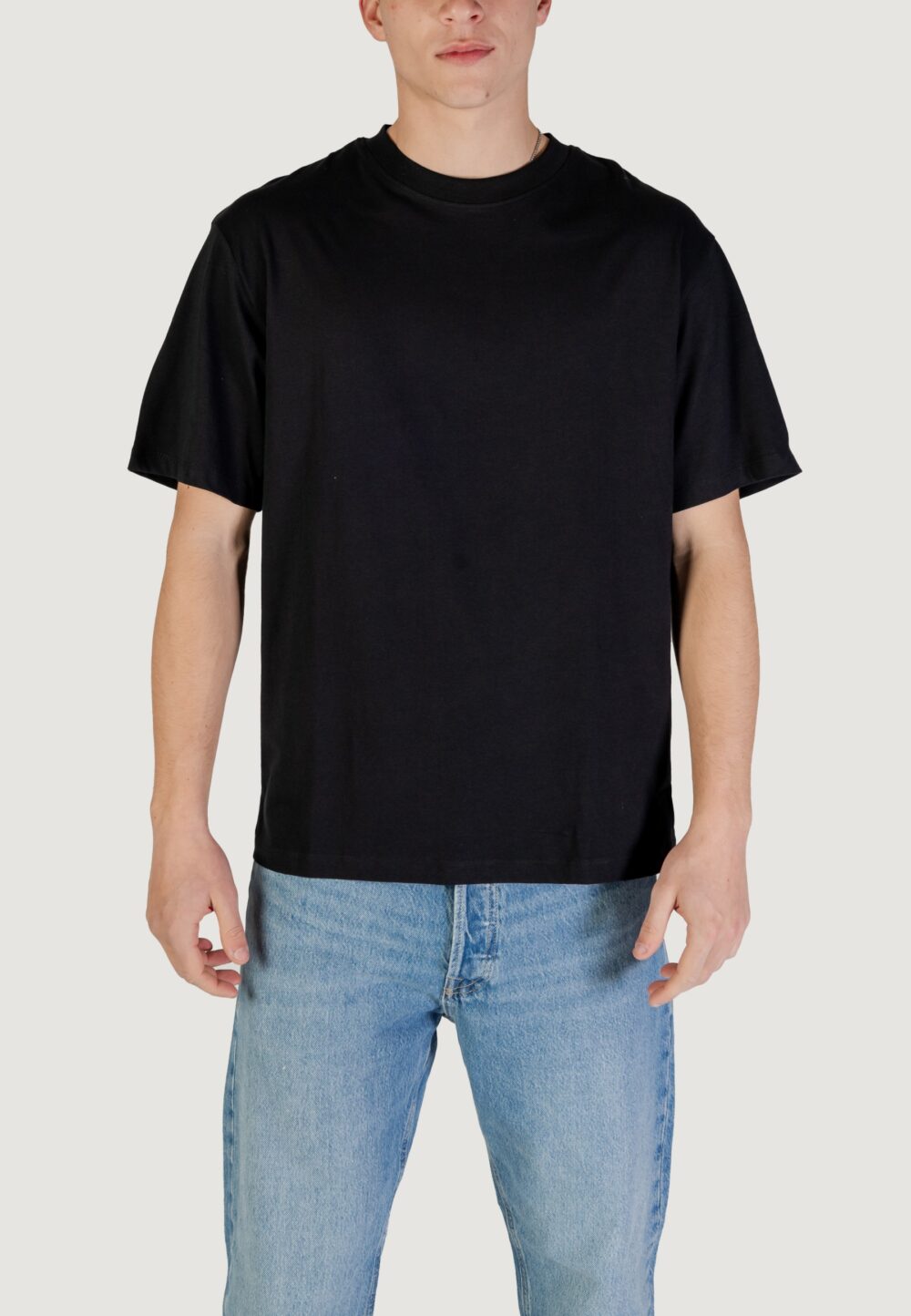 T-shirt Jack Jones JEBRADLEY TEE SS O-NECK NOOS Nero - Foto 5