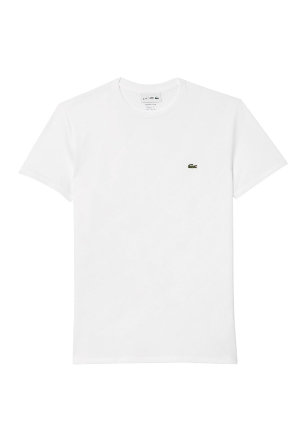 T-shirt LACOSTE  Bianco - Foto 5