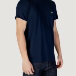 T-shirt LACOSTE  Blue scuro - Foto 3