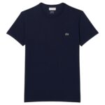 T-shirt LACOSTE  Blue scuro - Foto 5