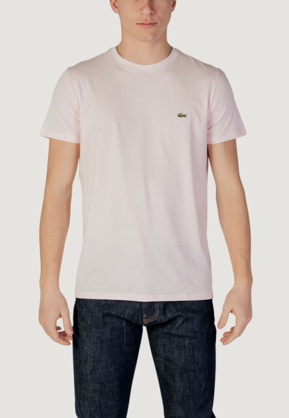 T-shirt LACOSTE  Rosa - Foto 1