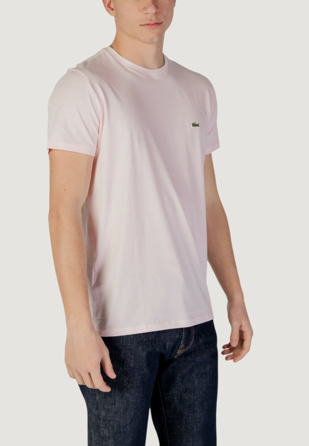 T-shirt LACOSTE  Rosa - Foto 3