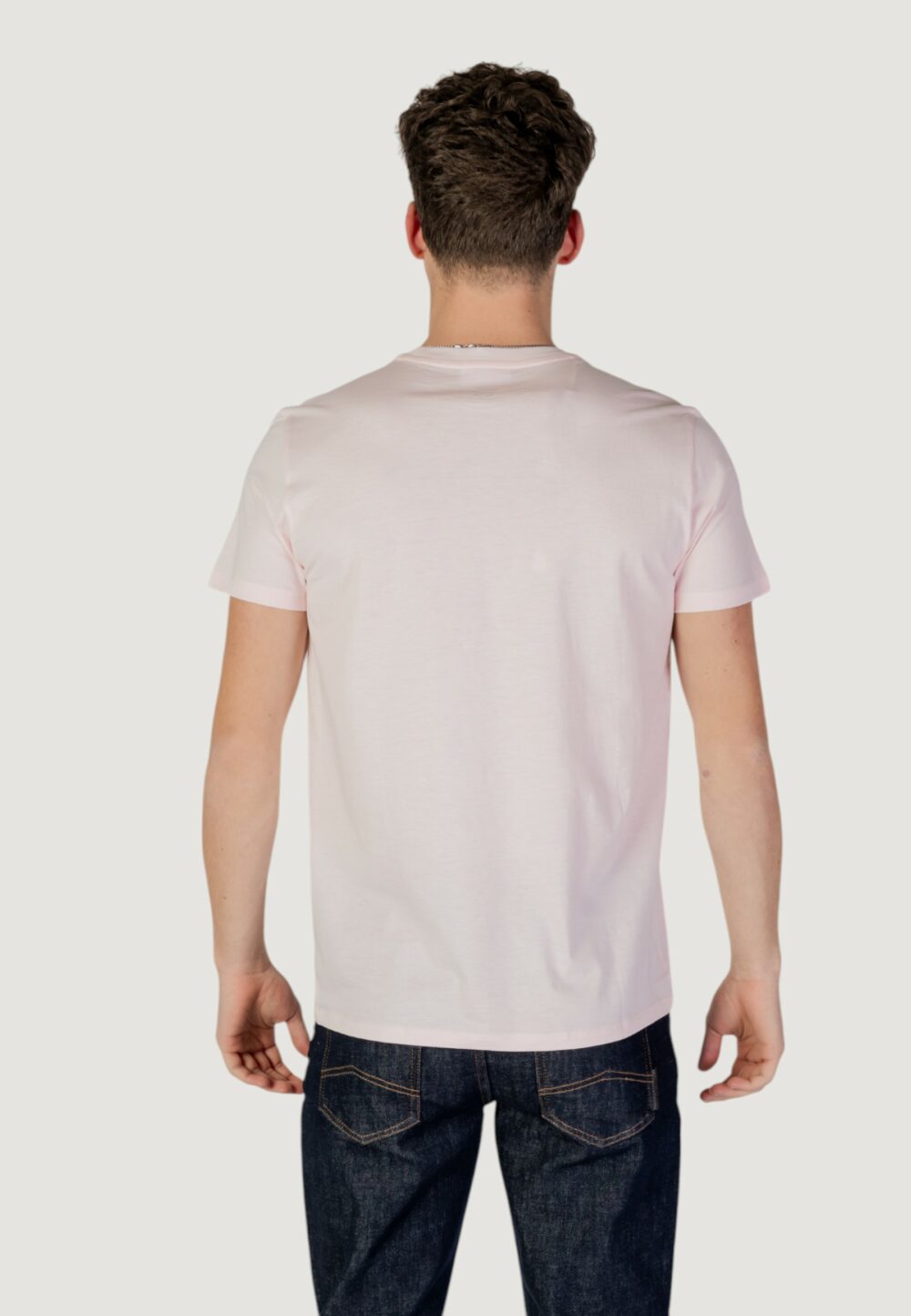 T-shirt LACOSTE  Rosa - Foto 4