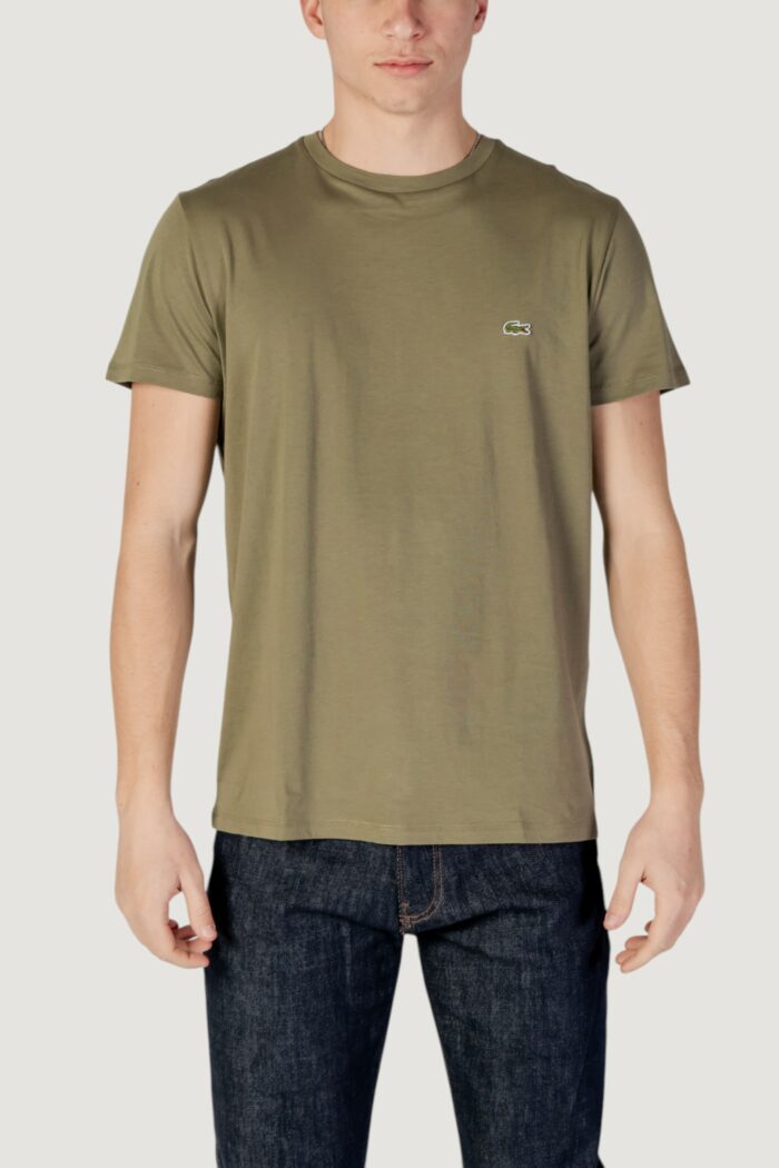 T-shirt Lacoste  VERDE SALVIA