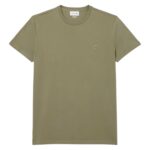 T-shirt LACOSTE  VERDE SALVIA - Foto 5