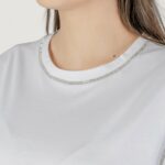 T-shirt Liu-Jo ECS MODA M/C Bianco - Foto 5