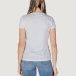 T-shirt Liu-Jo ECS MODA M/C Bianco - Oro - Foto 4