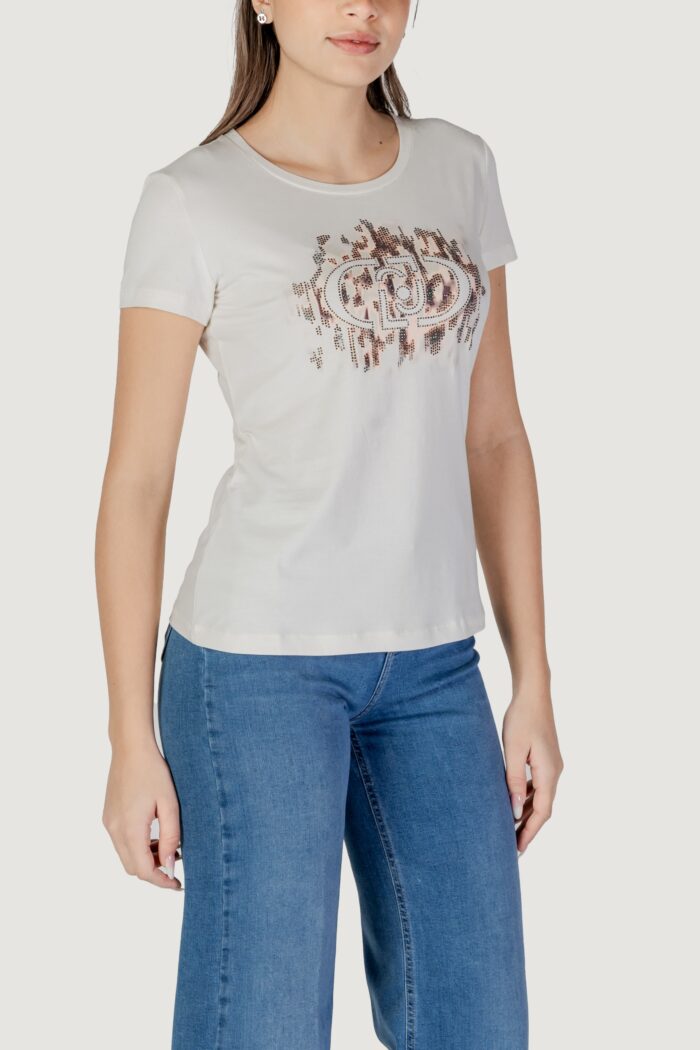 T-shirt Liu-jo ECS MODA M/C Latte