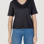 T-shirt Liu-Jo ECS MODA M/C Nero - Foto 1