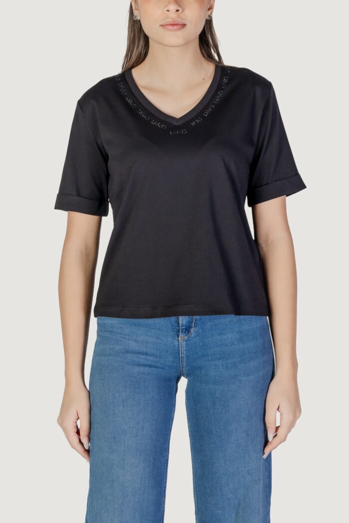 T-shirt Liu-jo ECS MODA M/C Nero