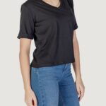 T-shirt Liu-Jo ECS MODA M/C Nero - Foto 2