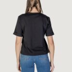 T-shirt Liu-Jo ECS MODA M/C Nero - Foto 3