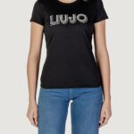 T-shirt Liu-Jo ECS MODA M/C Nero - Foto 1