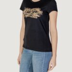 T-shirt Liu-Jo ECS MODA M/C Nero - Foto 4