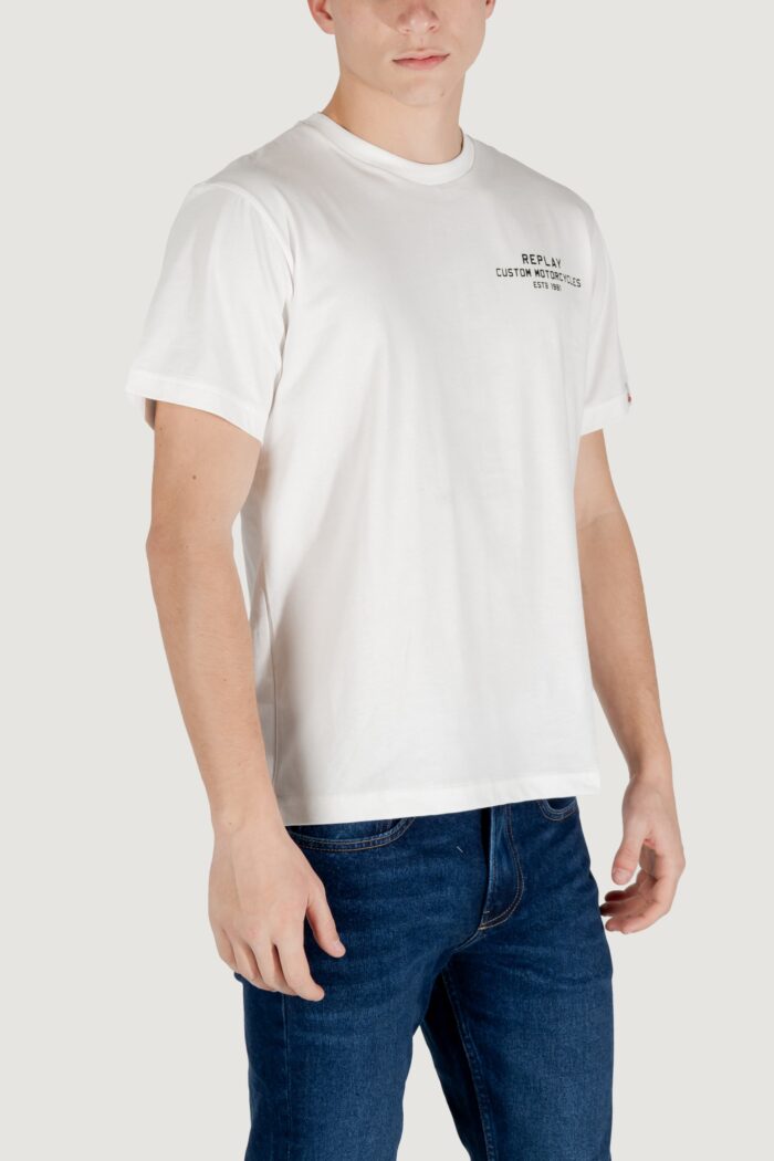 T-shirt Replay  Bianco