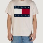 T-shirt Tommy Hilfiger Jeans TJM RLX MELANGE Beige - Foto 1