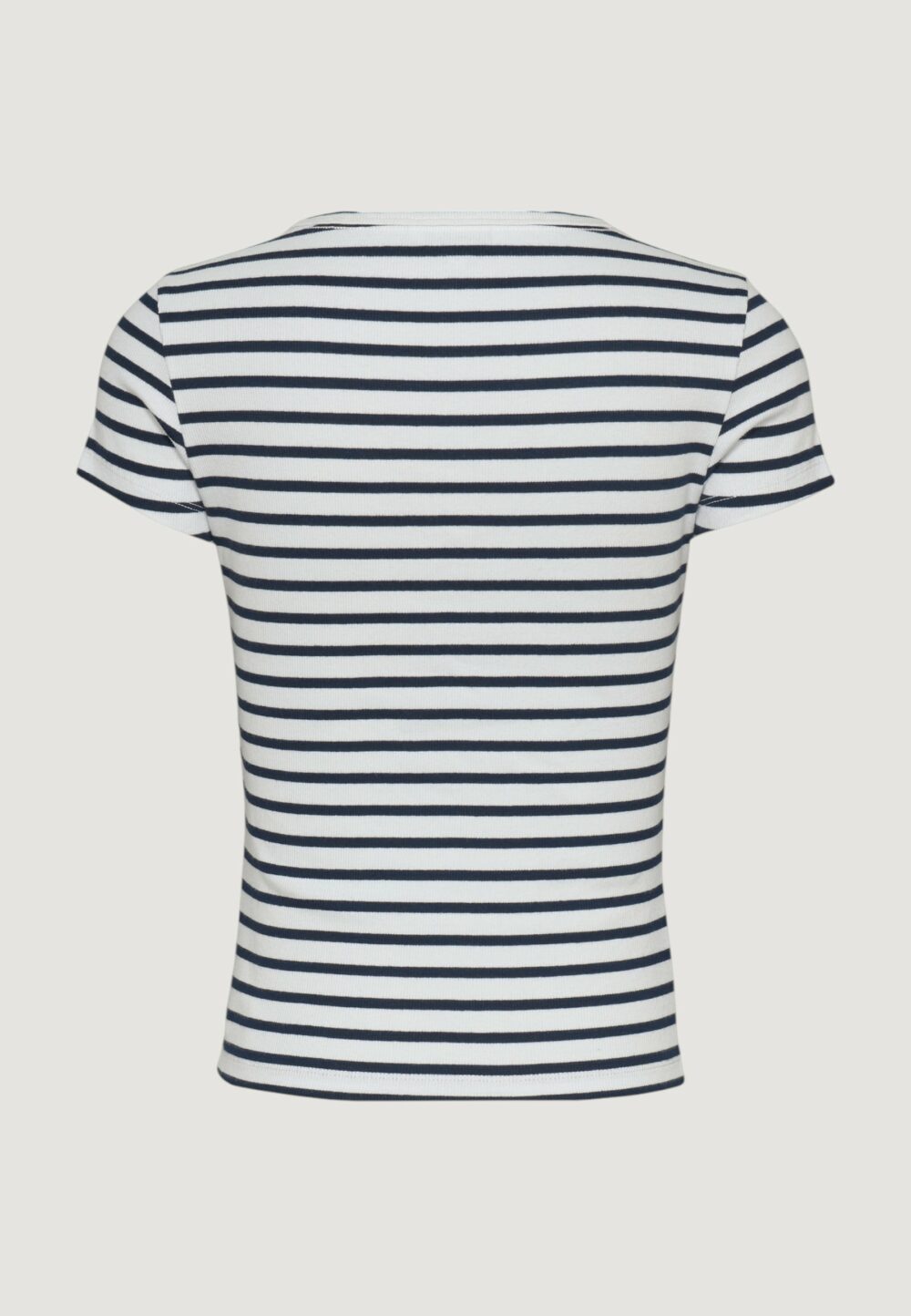 T-shirt Tommy Hilfiger Jeans TJW ESSENTIAL Bianco - Blu - Foto 3