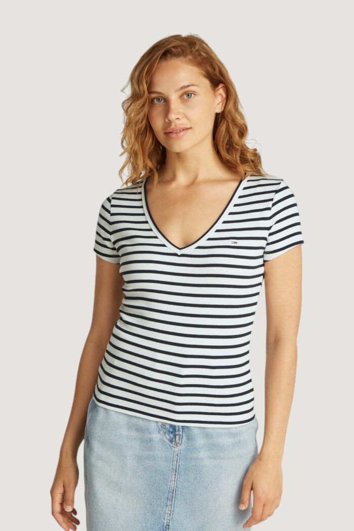 T-shirt Tommy Hilfiger TJW ESSENTIAL Bianco – Blu