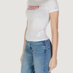 T-shirt Tommy Hilfiger Jeans TJW ESSENTIAL Bianco - Foto 2