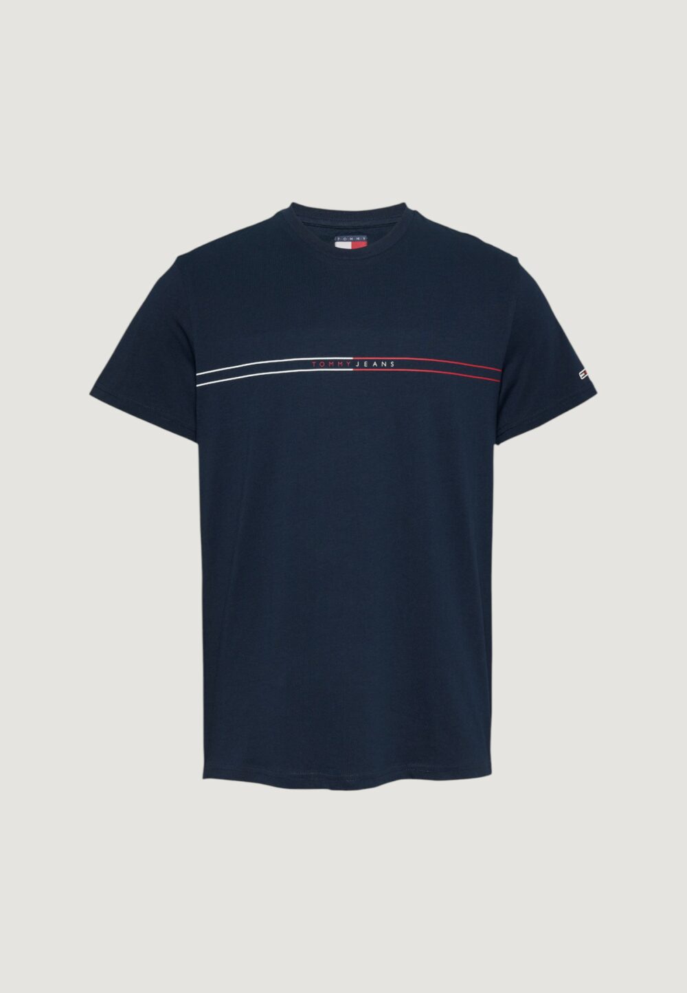 T-shirt Tommy Hilfiger Jeans TJM ENTRY GRAPHIC Blu - Foto 2