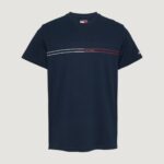 T-shirt Tommy Hilfiger Jeans TJM ENTRY GRAPHIC Blu - Foto 2