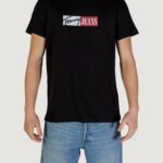 T-shirt Tommy Hilfiger Jeans TJM ENTRY GRAPHIC Nero - Foto 1