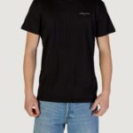 T-shirt Tommy Hilfiger Jeans TJM LINEAR Nero - Foto 1